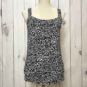 Michael Kors Leopard Tank Top
